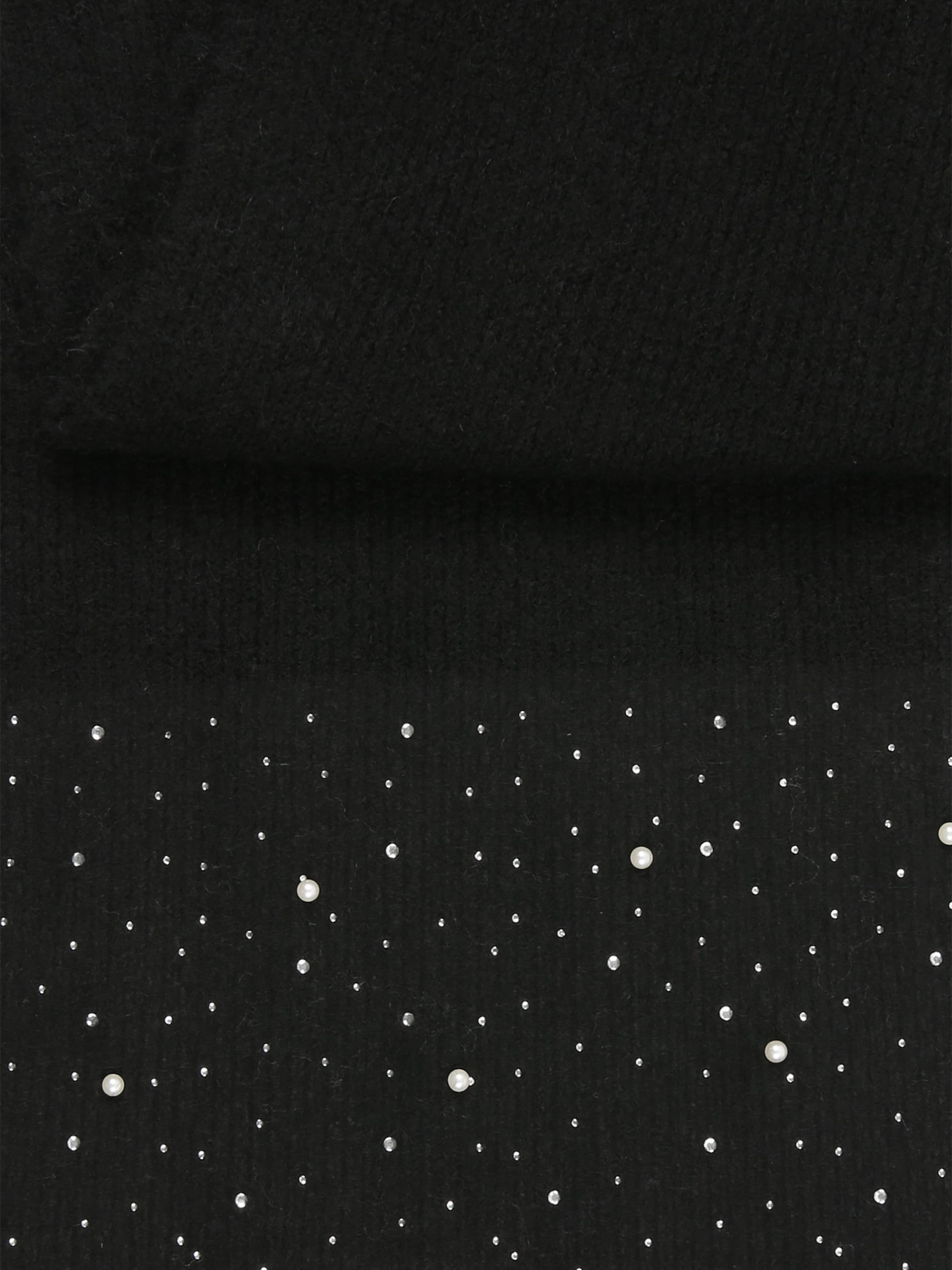 Écharpe 'Knitted scarf with glitter' MYLAVIE by Sarah Harrison en noir