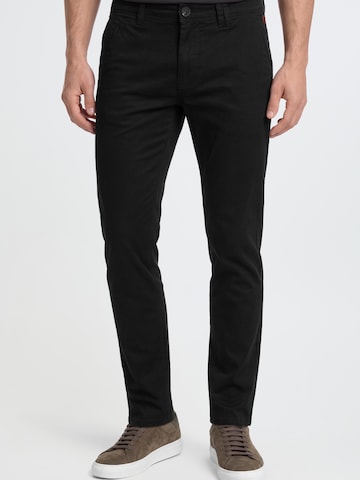 regular Pantaloni chino 'BHTrompo' di BLEND in nero: frontale