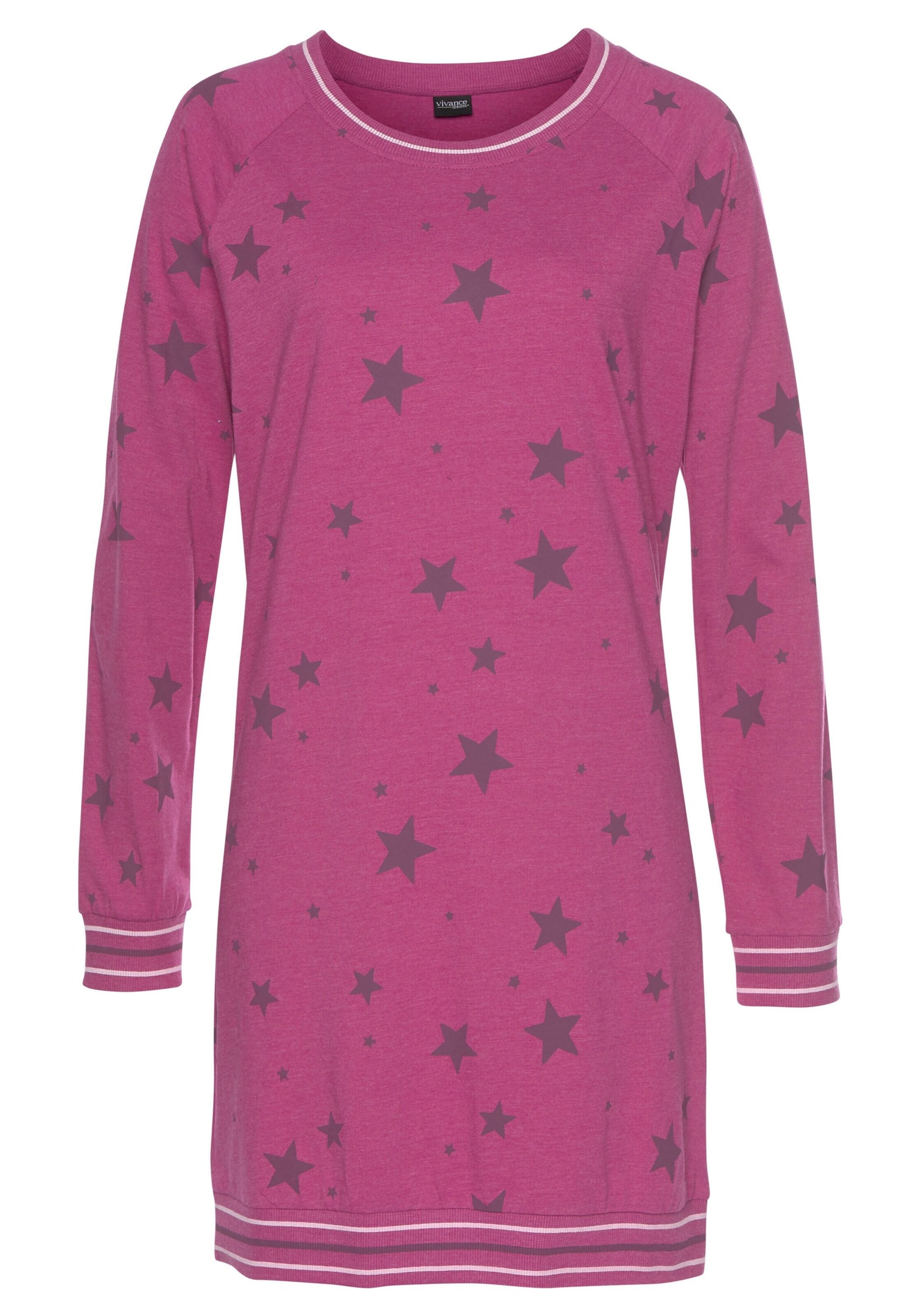 VIVANCE Nachthemd in Rot: Vorderseite