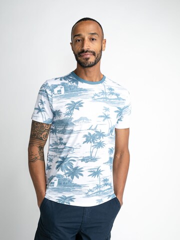 Petrol Industries T-Shirt in Blau: Vorderseite