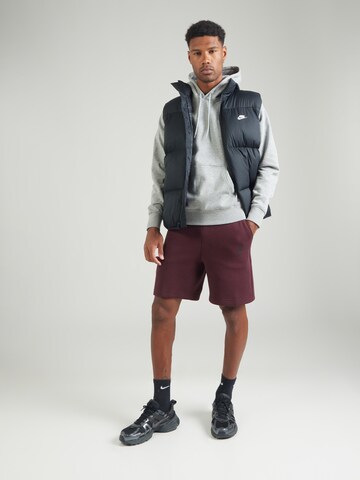 Felpa 'Club Fleece' di Nike Sportswear in grigio