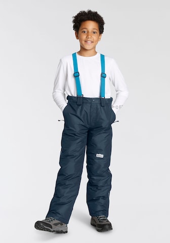 SCOUT Regular Outdoor Pants in Blue: front