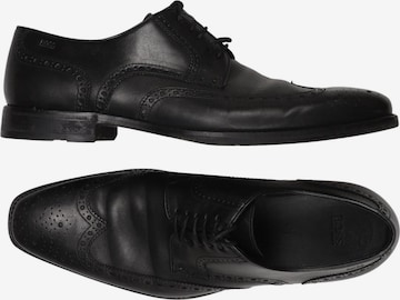 BOSS Black Halbschuh 45 in Schwarz: Vorderseite