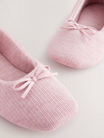 Next - Zapatillas de casa en rosa