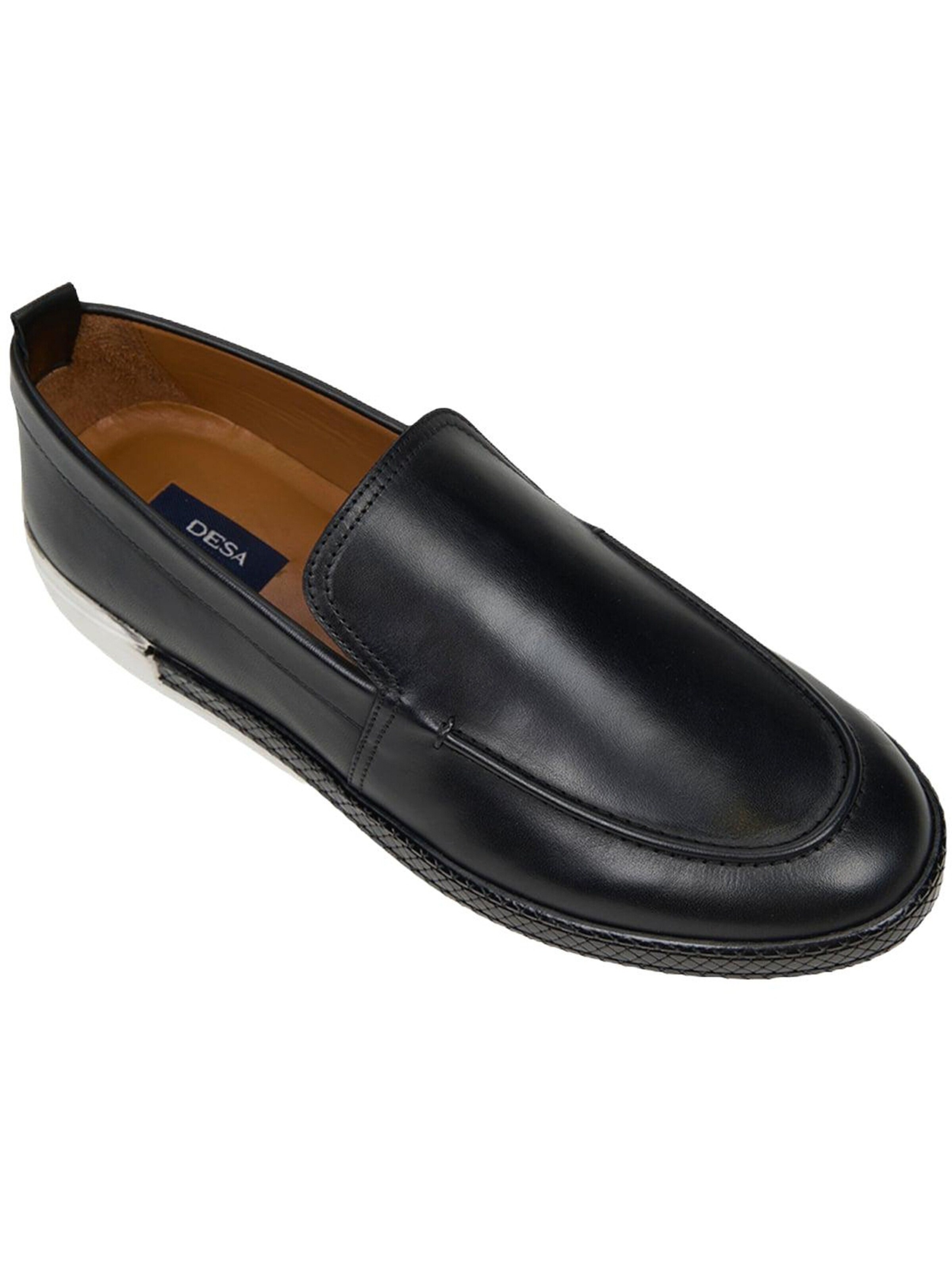 Mocassin 'Loafer' Desa en noir