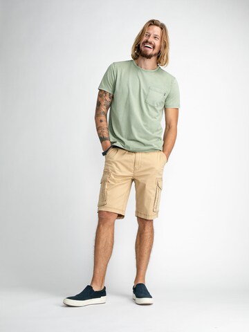 Petrol Industries Regular Shorts in Beige