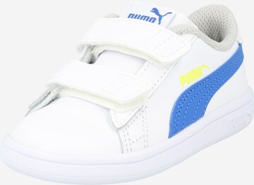 PUMA - Sapatilhas 'Smash v2' em branco: frente