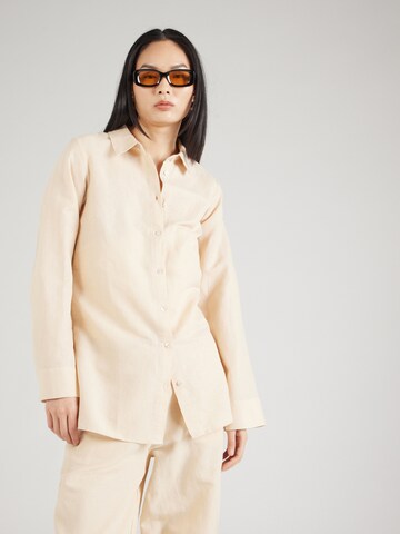 MSCH COPENHAGEN Blouse 'MSCHMirilla' in Beige: front