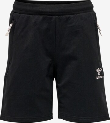 Regular Pantalon de sport 'Move' Hummel en noir : devant