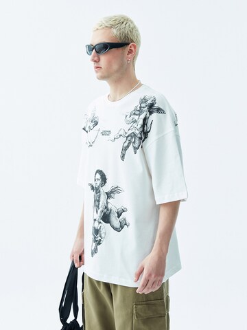 Tricou 'Rochester' de la VAMOS CLO pe albastru