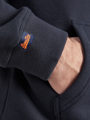 Bluză de molton 'ESSENTIAL' de la Superdry & Co pe albastru