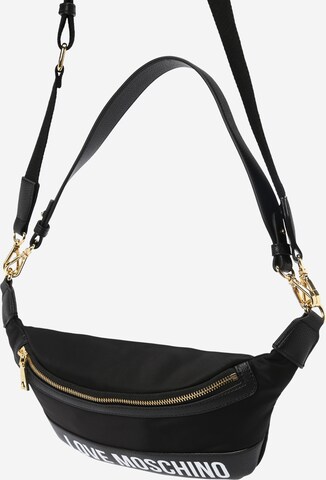 Love Moschino Gürteltasche 'CITY LOVERS' in Schwarz