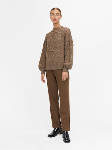 Pull-over 'KAMMA' OBJECT en marron