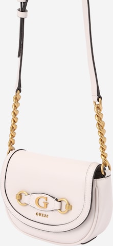 GUESS Crossbody Bag 'IZZY' in Beige: front