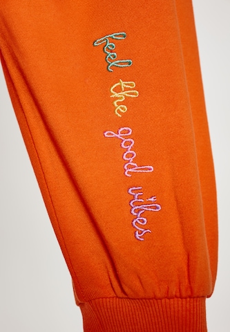 ebeeza Sweatjacke in Orange