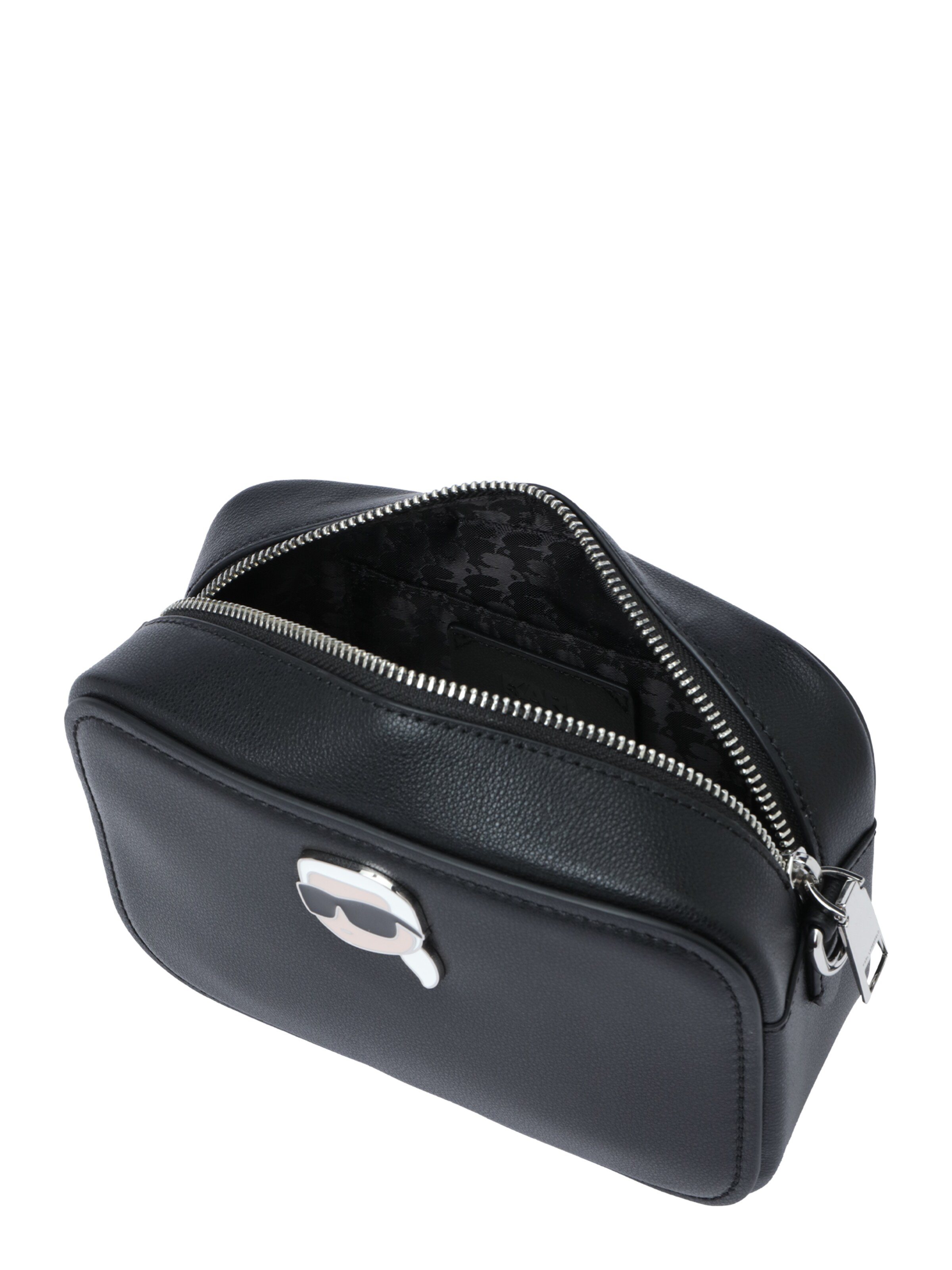 Karl Lagerfeld Taška přes rameno 'Ikonik 2.0' – černá