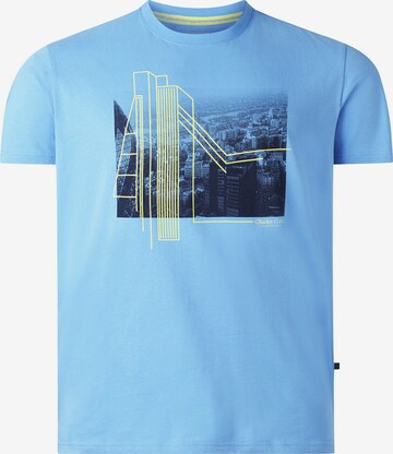 T-Shirt 'Earl Cayse' Charles Colby en bleu : devant