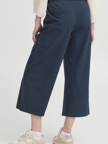Wide Leg Pantalon Oxmo en bleu