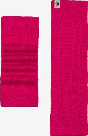 Roeckl Handwarmers 'ESSENTIALS' in Roze: voorkant