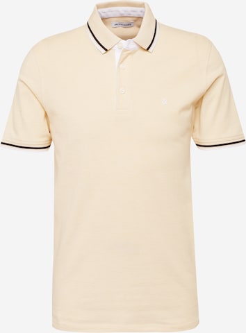 T-Shirt 'Paulos' JACK & JONES en jaune : devant