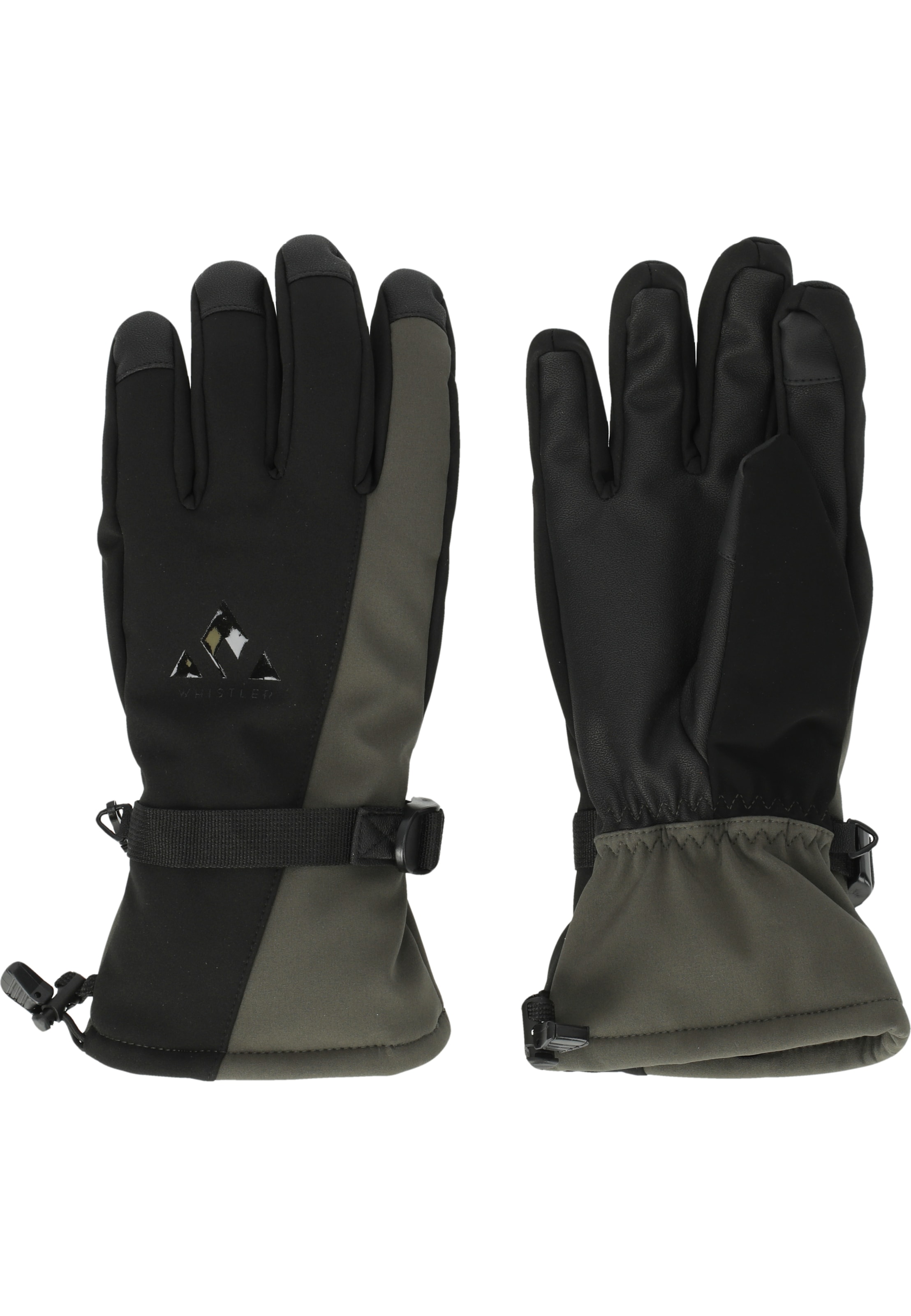 Whistler Fingerhandschuh 'Fenwick' in Schwarz: Vorderseite