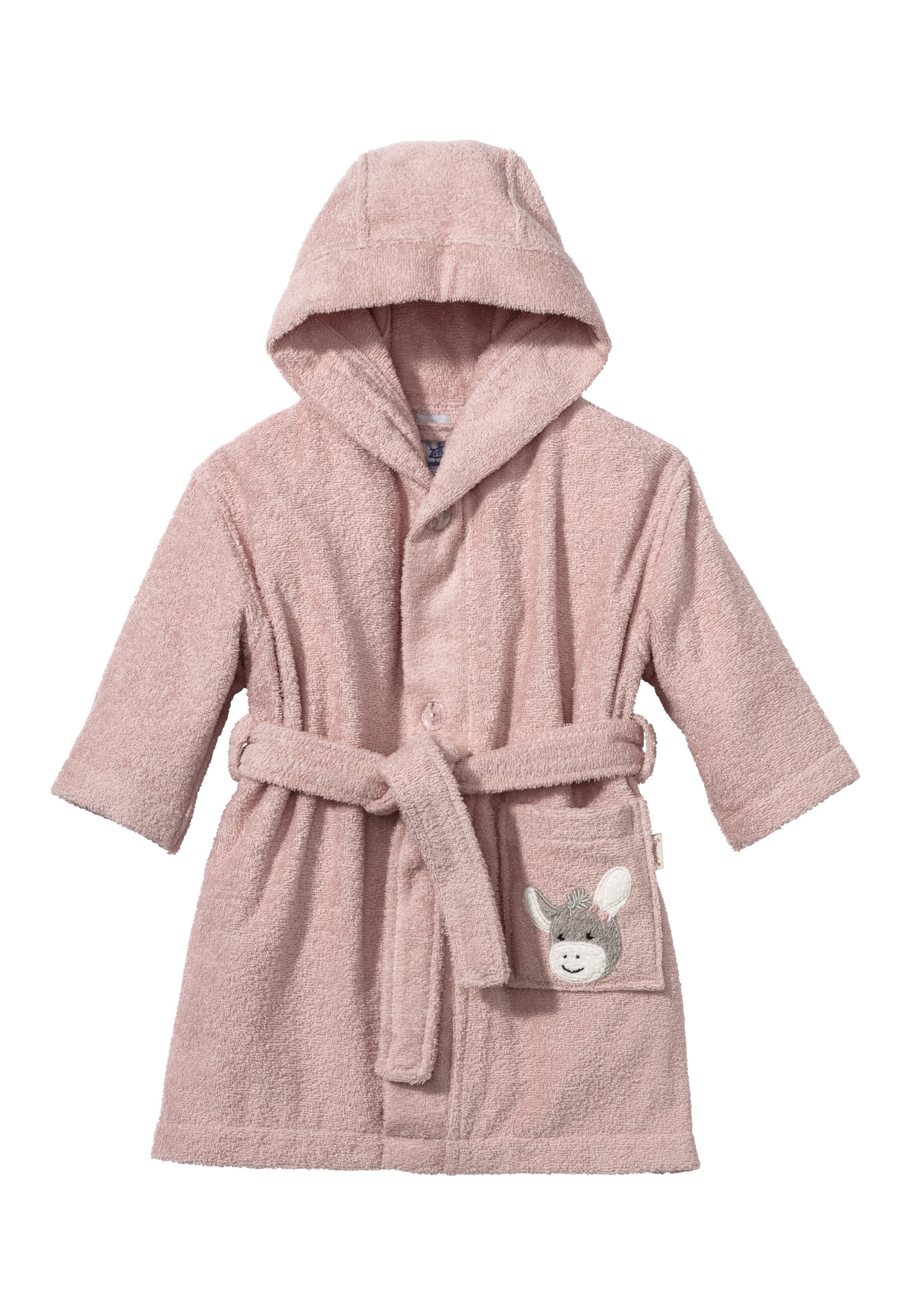 STERNTALER Bathrobe in Pink: front