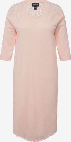 Chemise de nuit Ulla Popken en rose : devant