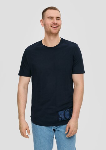 T-Shirt s.Oliver en bleu : devant