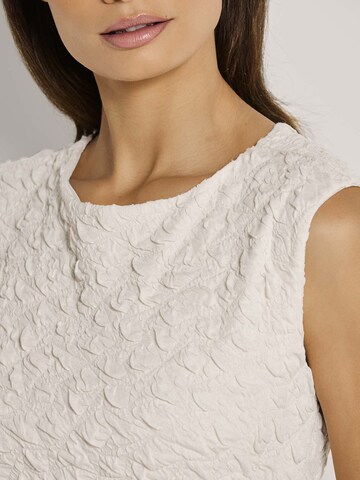 Robe fourreau MADELEINE en blanc