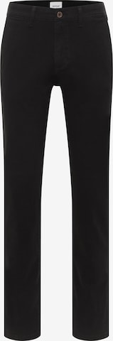 MUSTANG Regular Chino Pants in Black: front