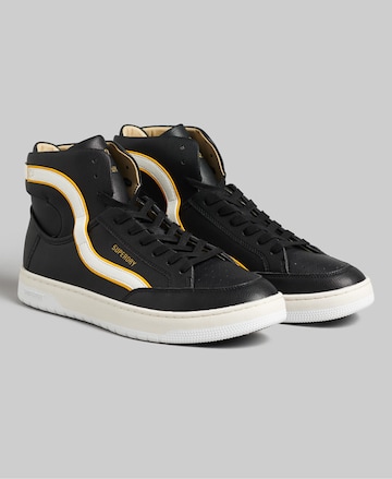 Superdry High-Top Sneakers in Black