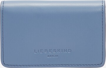 Liebeskind Berlin Wallet in Blue: front