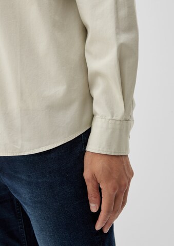 Coupe regular Chemise s.Oliver en beige