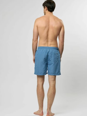MCS Badeshorts 'Garland' i blå