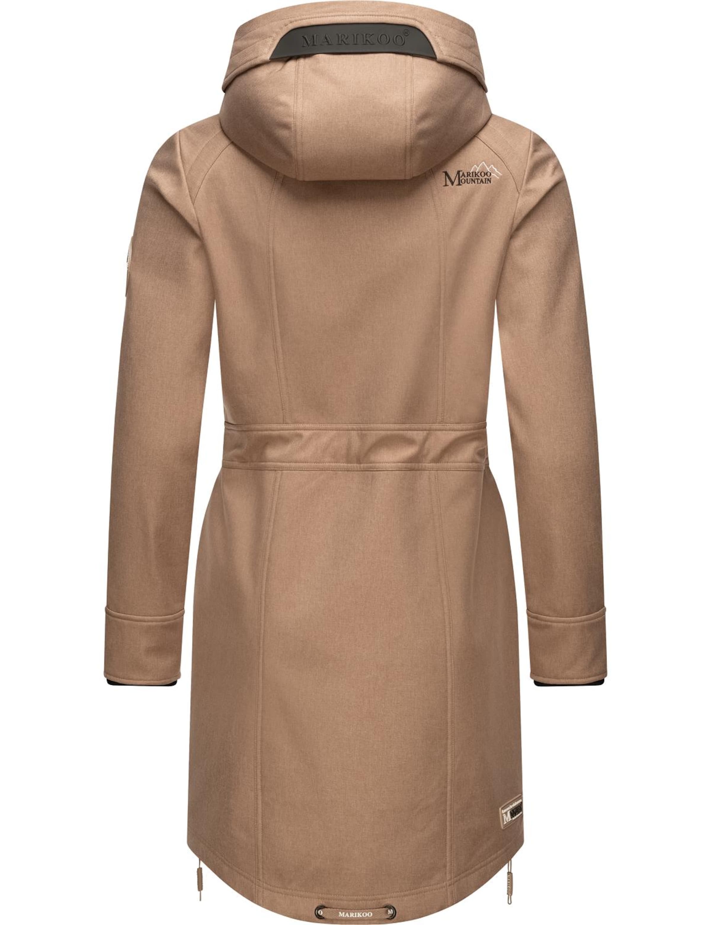 MARIKOO Övergångsparkas i beige