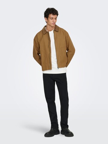 Only & Sons - Chaqueta de entretiempo 'ONSErik' en marrón