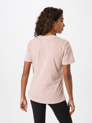 Superdry T-Shirt 'Cooper' in Pink