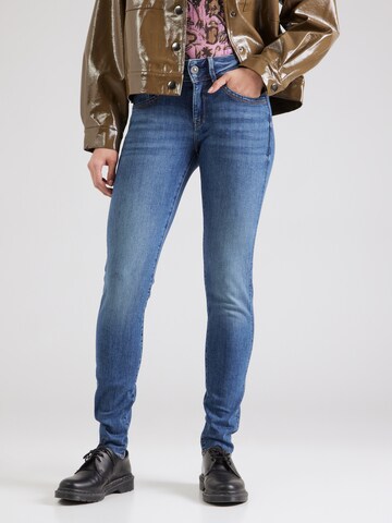 G-STAR Skinny Jeans in Blau: Vorderseite