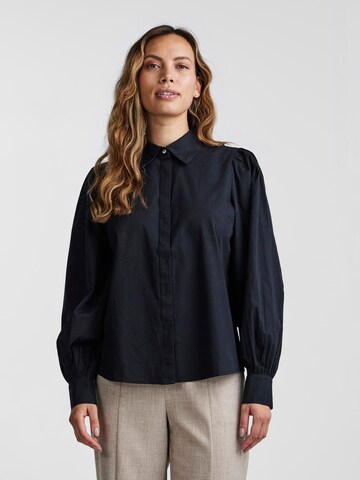 Y.A.S Blouse 'PHILLY' in Zwart: voorkant