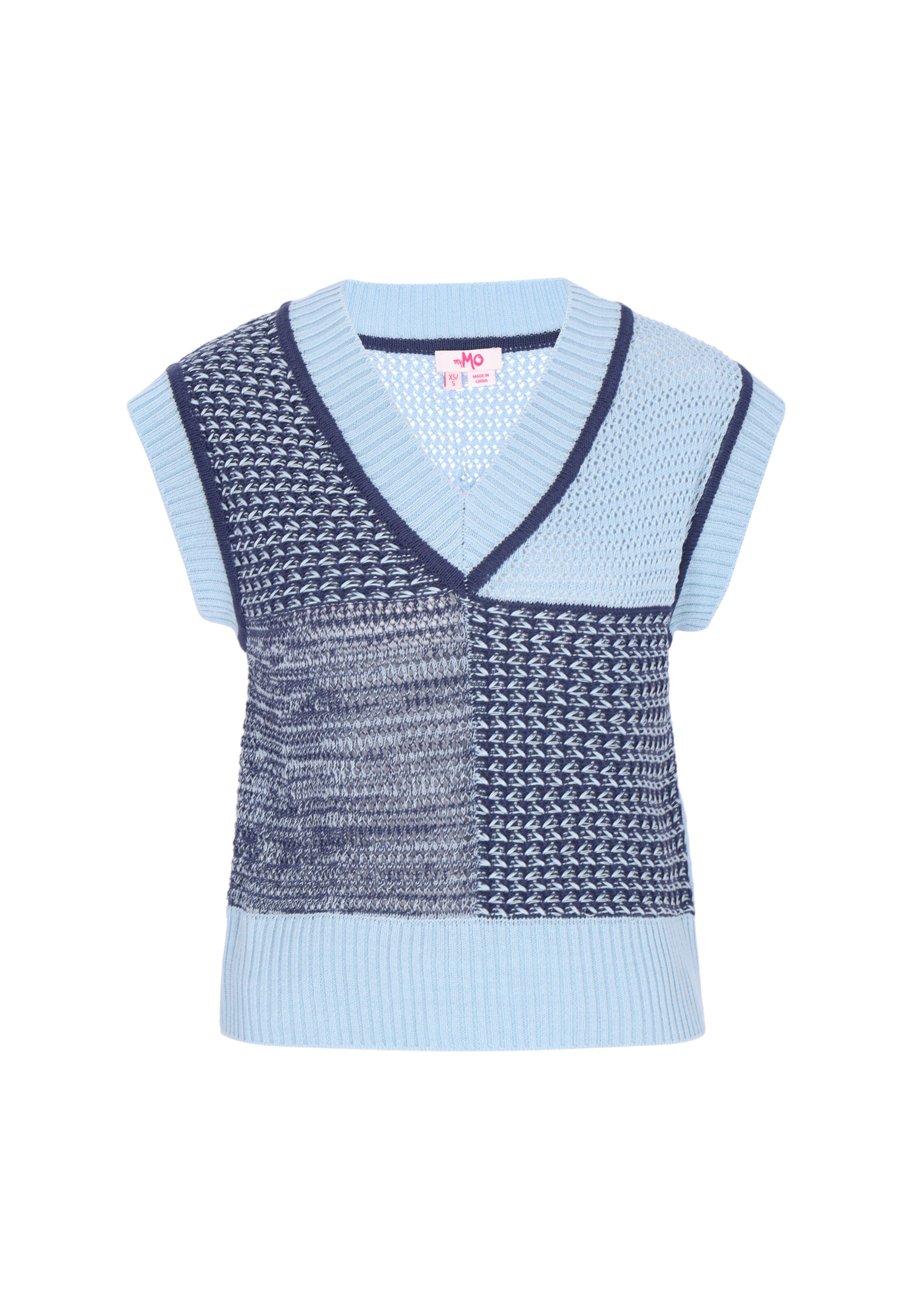 Pull-over MYMO en bleu : devant
