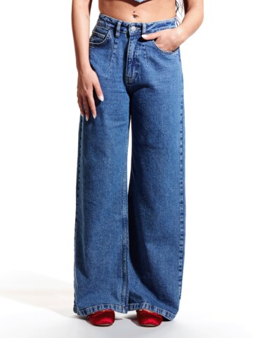 Wide Leg Jean sry dad. co-created by ABOUT YOU en bleu