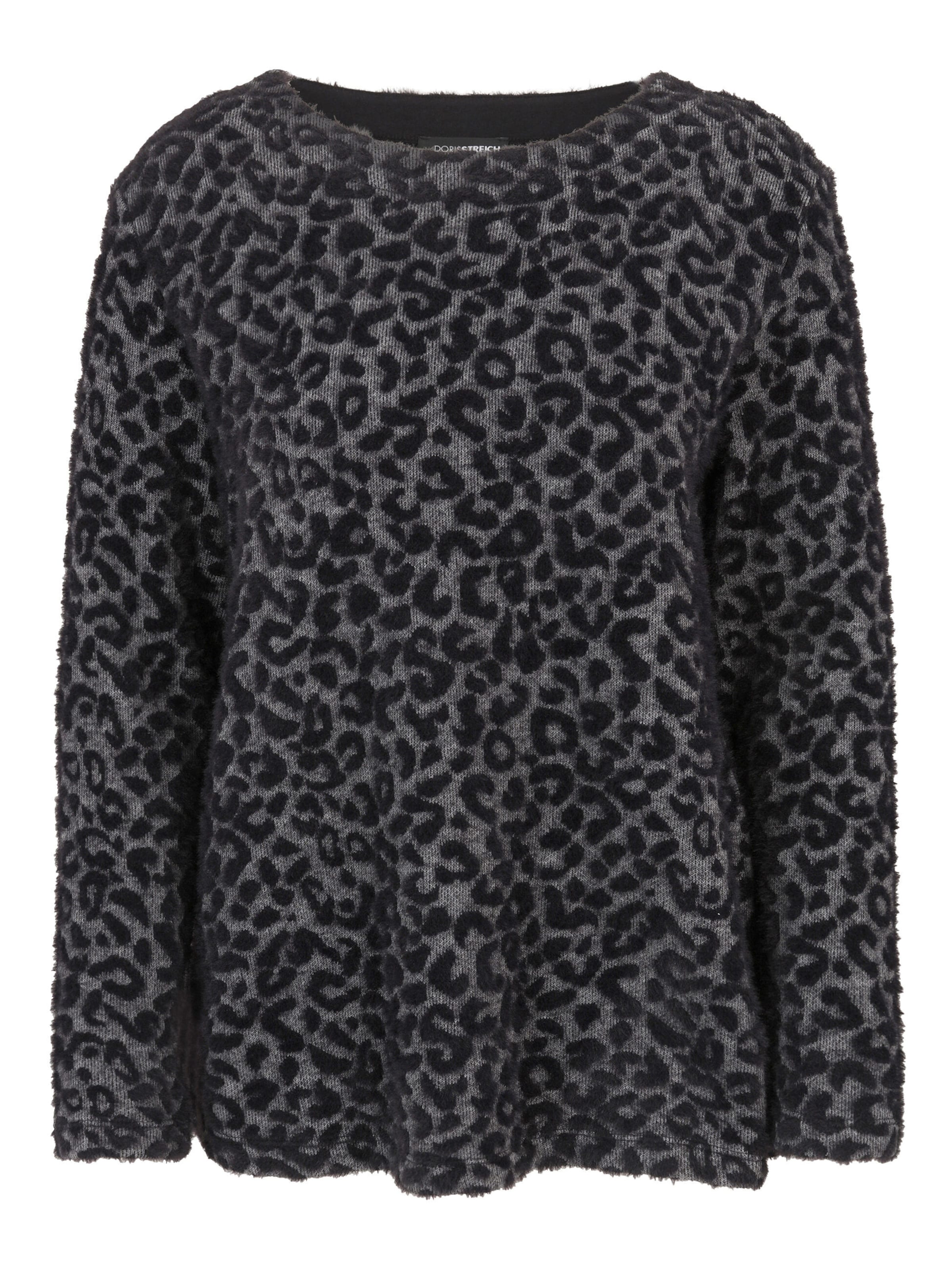 Doris Streich Pullover in Grau: Vorderseite