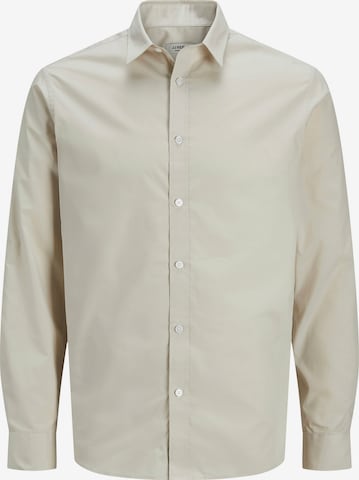 Camicia 'JREBGAVIN' di JJ Rebel in beige: frontale