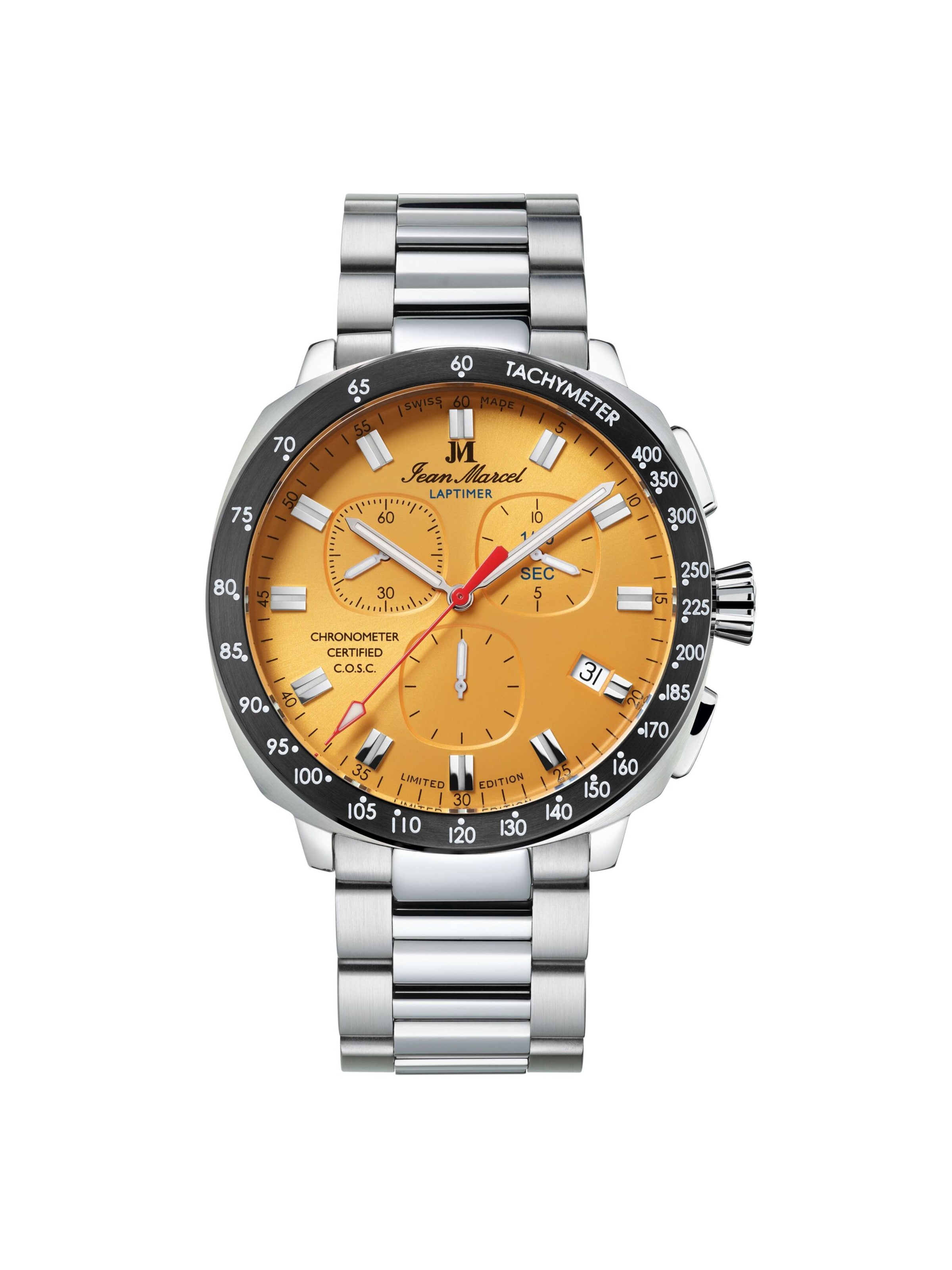 Jean Marcel Analog Watch in Silver: front