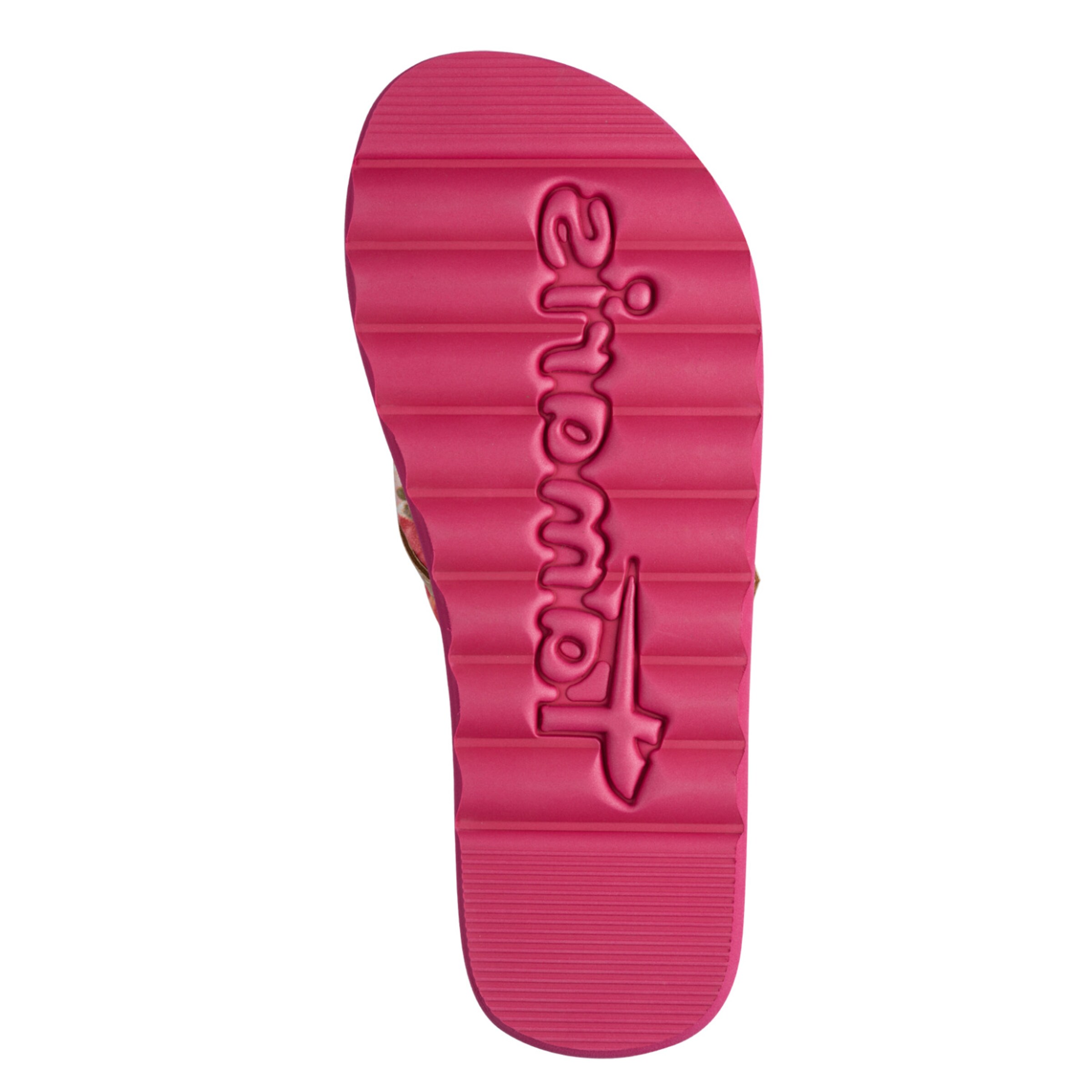 Tamaris T-Bar Sandals in Pink