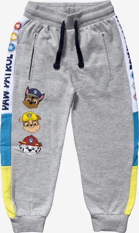 PAW Patrol Regular Trousers 'Chase & Friends' in Grey: front