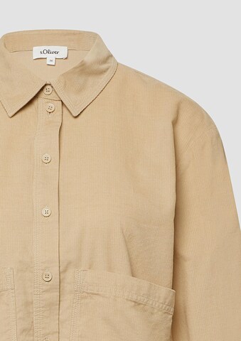 Chemisier s.Oliver en beige