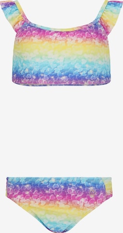 ZigZag Bikini 'Carly' in Mischfarben: Vorderseite