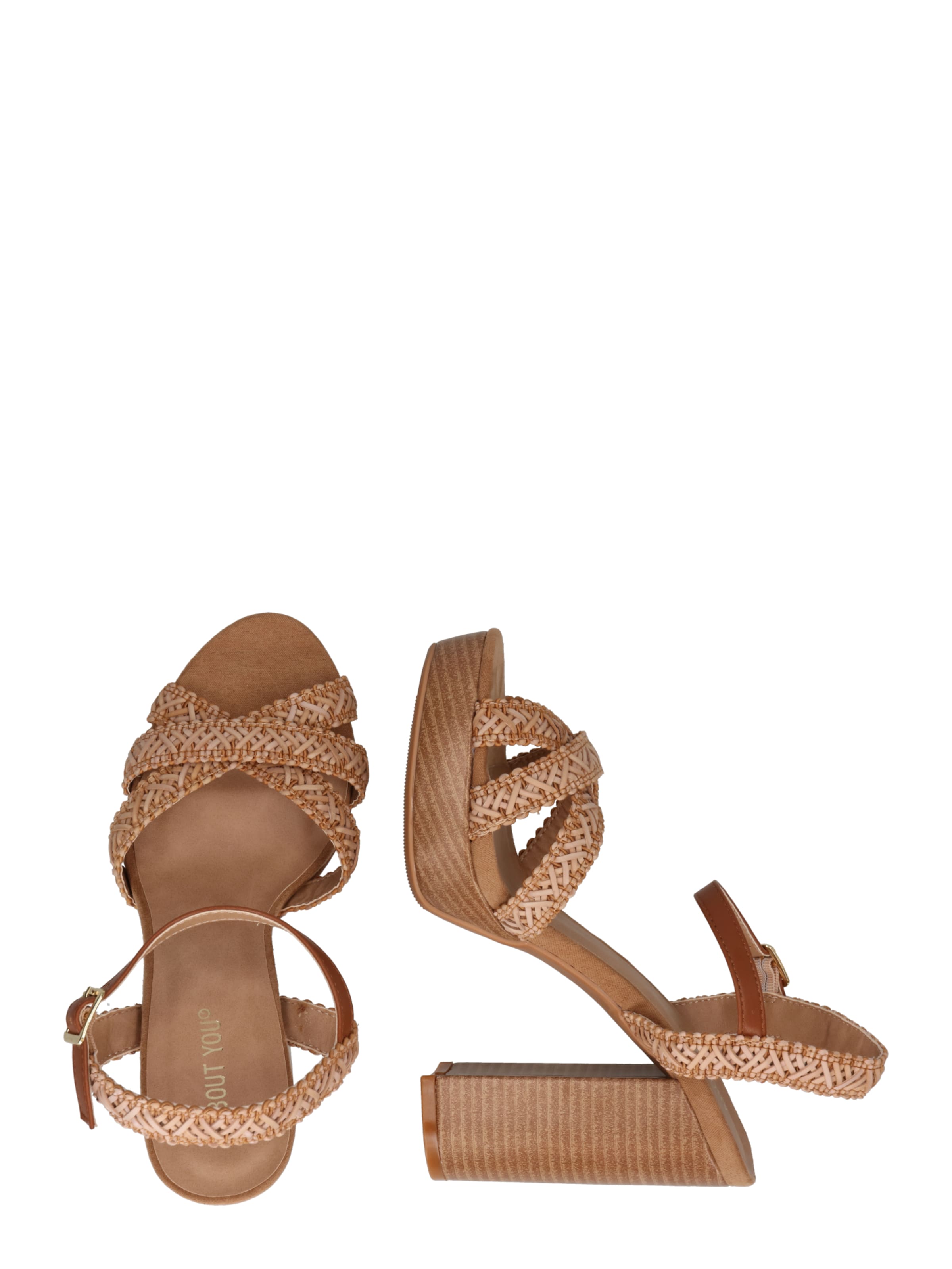 Sandales 'Alva' ABOUT YOU en marron