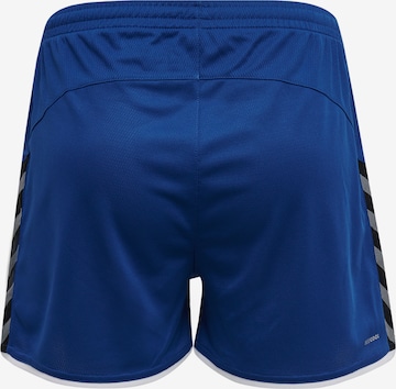 Hummel Normální Sportovní kalhoty 'Poly' – modrá